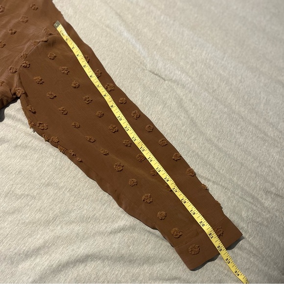 Pompom design button down blouse - Picture 7 of 10